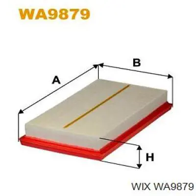 Елемент повітряного фільтра WIX WA9879 ціна, від 577.0 UAH