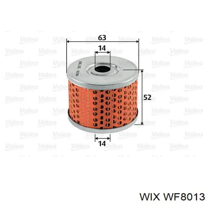 Фільтр тонкого очищення палива WIX WF8013 ціна, від 3.46 USD