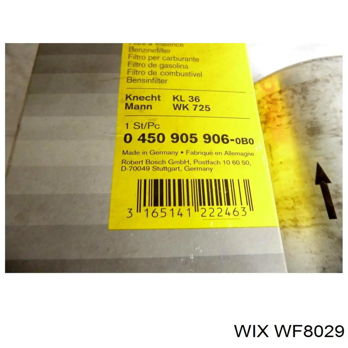 Купити WF8029 WIX Фільтр-відстійник палива грубої очистки