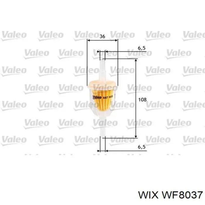 Купити WF8037 WIX Фільтр-відстійник палива грубої очистки