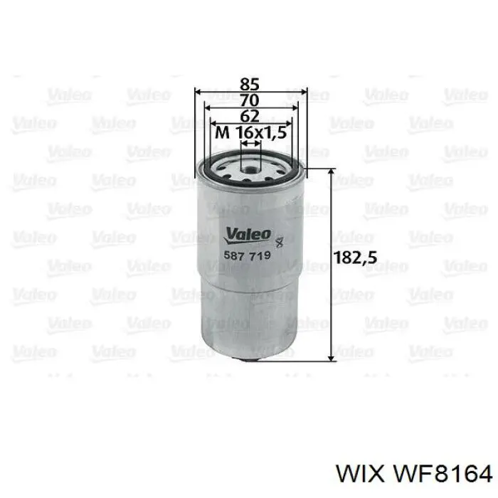 WF8164 WIX фільтр паливний