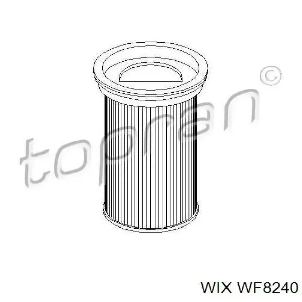 Фільтр тонкого очищення палива WIX WF8240 ціна, від 6.26 USD