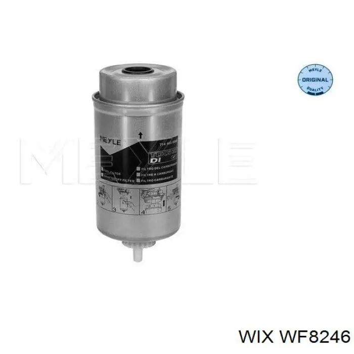 WF8246 WIX фільтр паливний