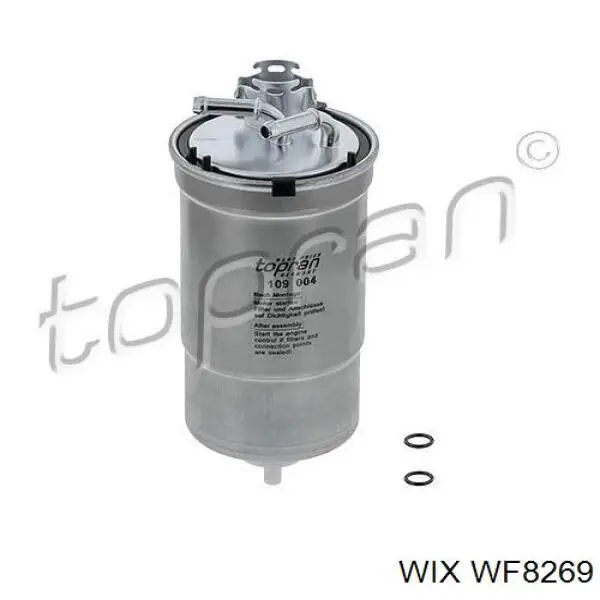 Фільтр тонкого очищення палива WIX WF8269 ціна, від 13.53 USD