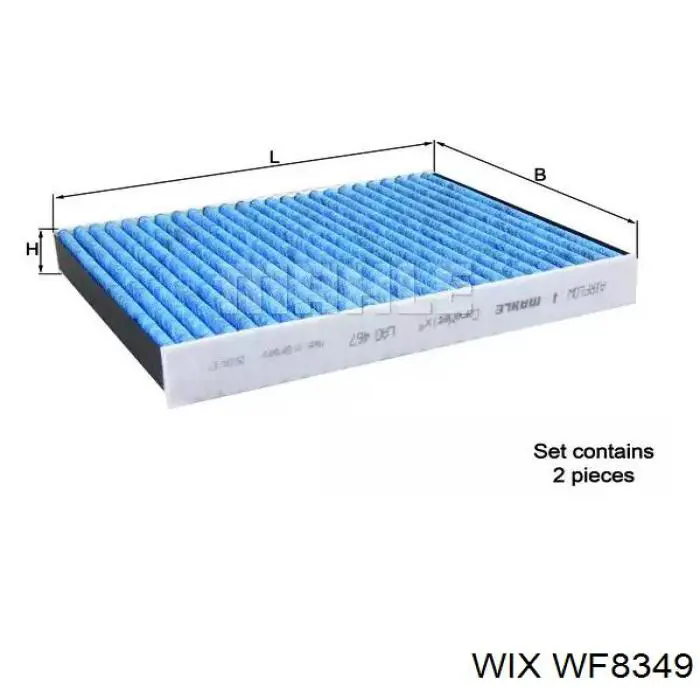 Купити WF8349 WIX Фільтр-відстійник палива грубої очистки