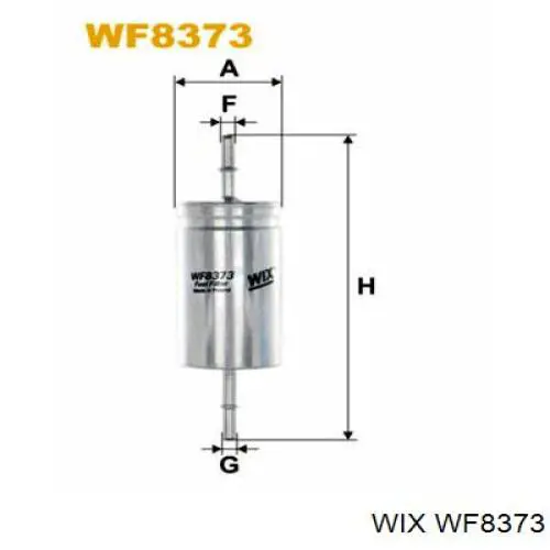 WF8373 WIX фільтр паливний