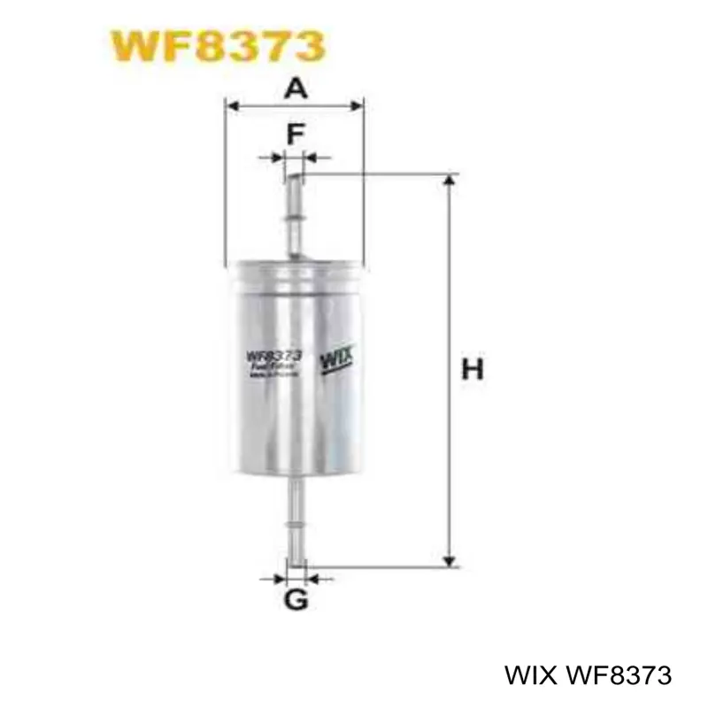 Паливний фільтр WF8373 WIX