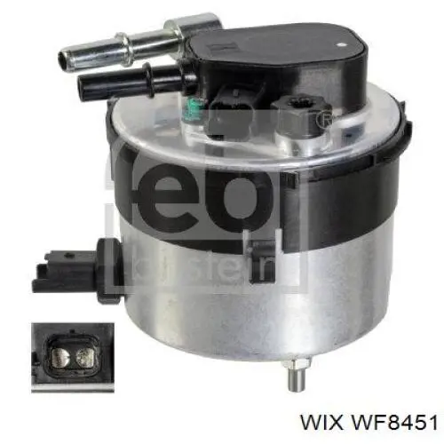 WF8451 WIX фільтр паливний
