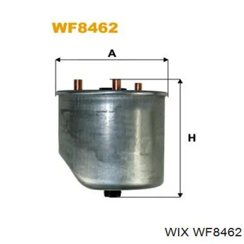 Фільтр тонкого очищення палива WIX WF8462 ціна, від 26.47 USD