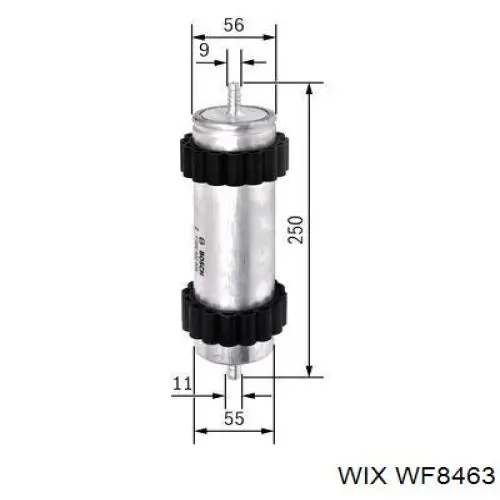WF8463 WIX фільтр паливний