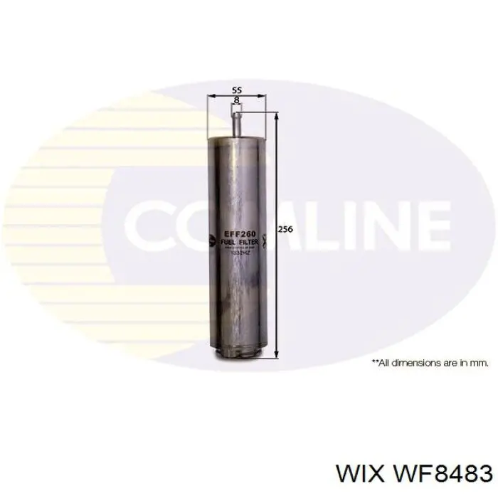 Паливний фільтр WF8483 WIX