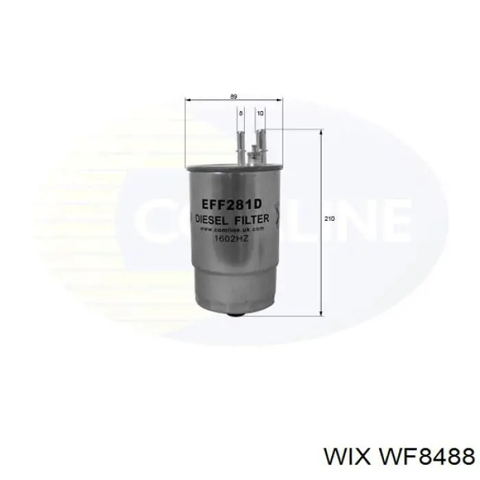 WF8488 WIX Фільтр палива