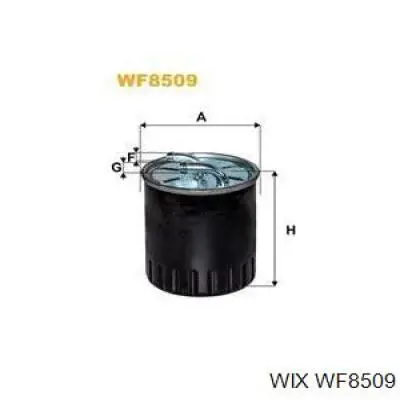 WF8509 WIX фільтр паливний