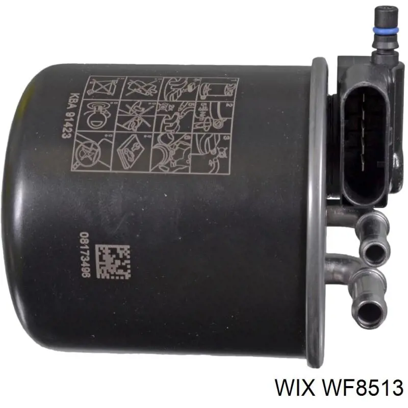 Фільтр тонкого очищення палива WIX WF8513 ціна, від 42.87 USD