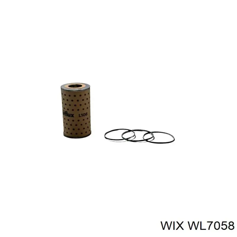 Масляний фільтр WL7058 WIX