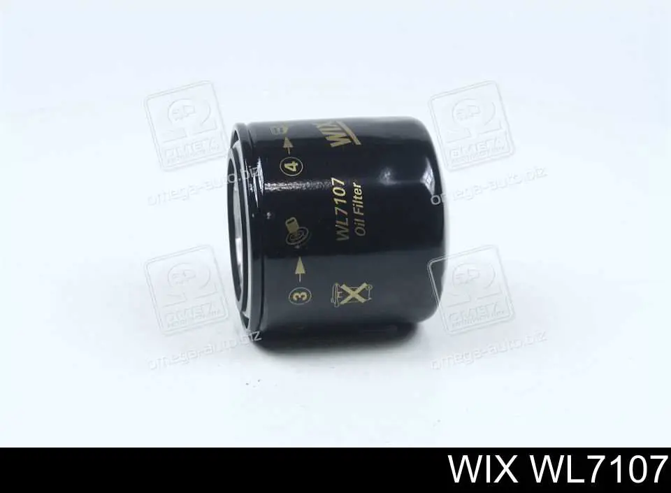 Масляний фільтр двигуна WIX WL7107 ціна, від 5.24 USD