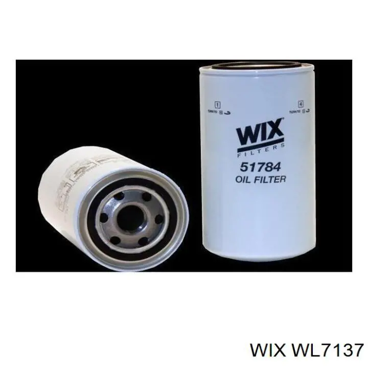Масляний фільтр двигуна WIX WL7137 ціна, від 9.09 USD