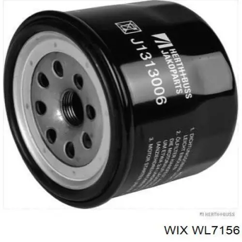 WL7156 WIX фільтр масляний