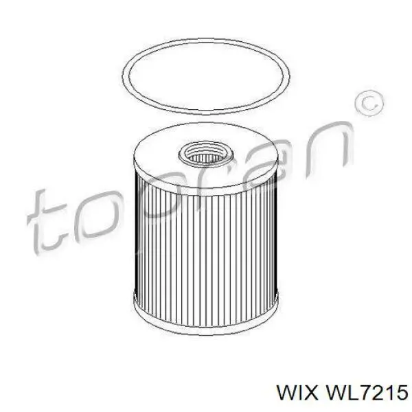 Купити WL7215 WIX Фільтр очищення масла відцентровий