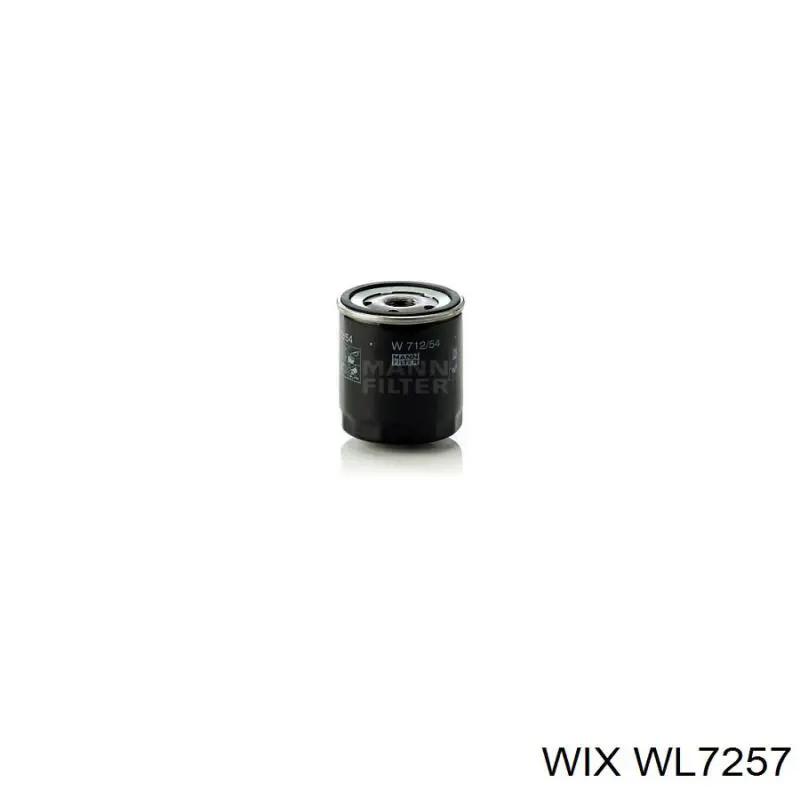 WL7257 WIX фільтр масляний
