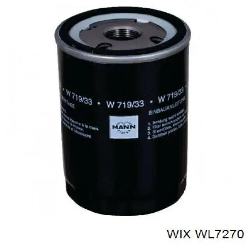 Масляний фільтр двигуна WIX WL7270 ціна, від 6.78 USD