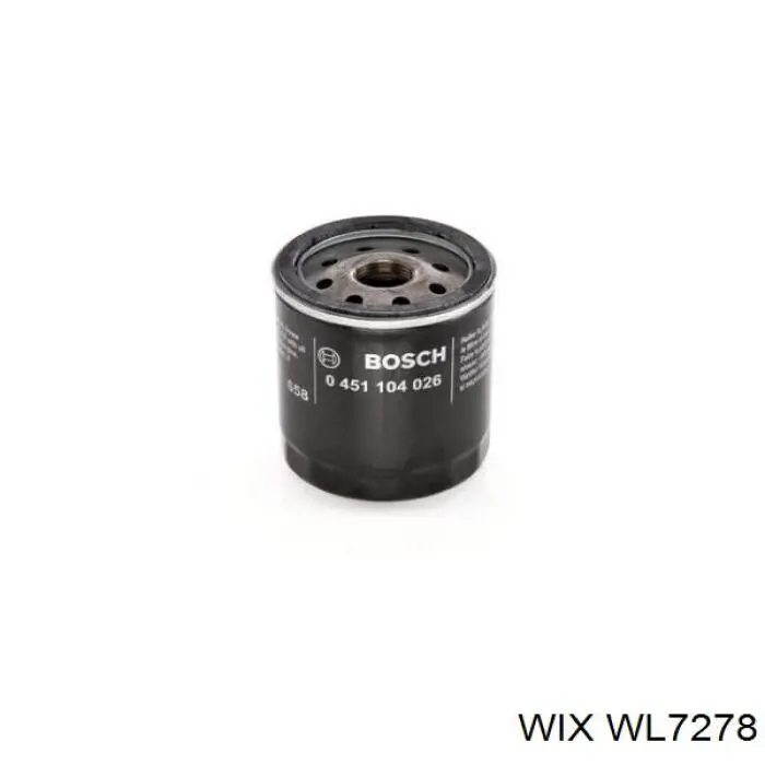 Масляний фільтр двигуна WIX WL7278 ціна, від 4.54 USD