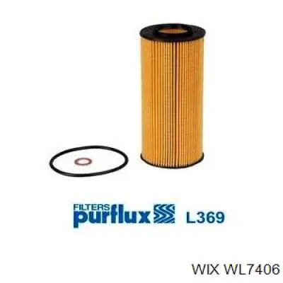 WL7406 WIX фільтр масляний