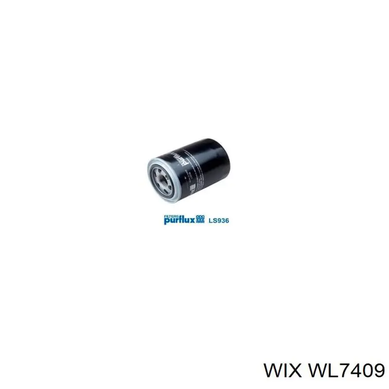 WL7409 WIX фільтр масляний