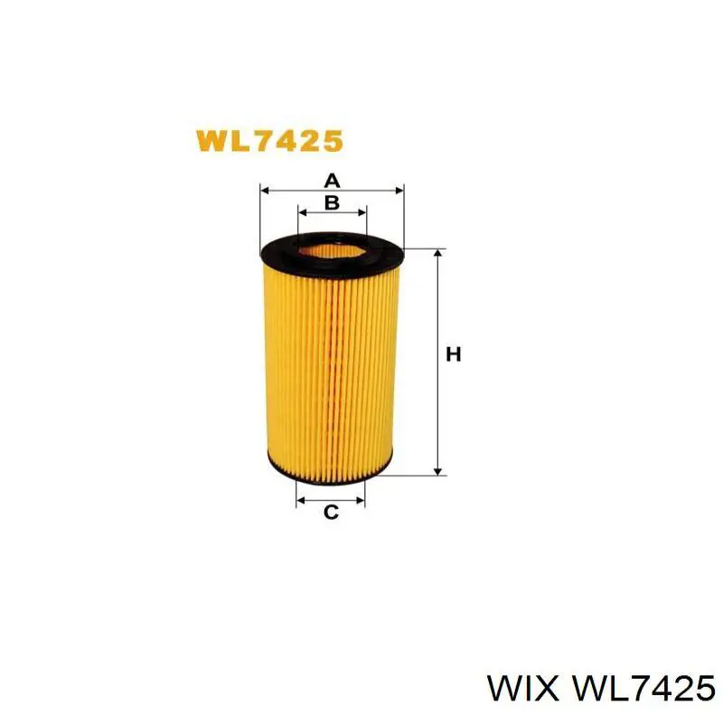 Фільтр масляний WIX WL7425