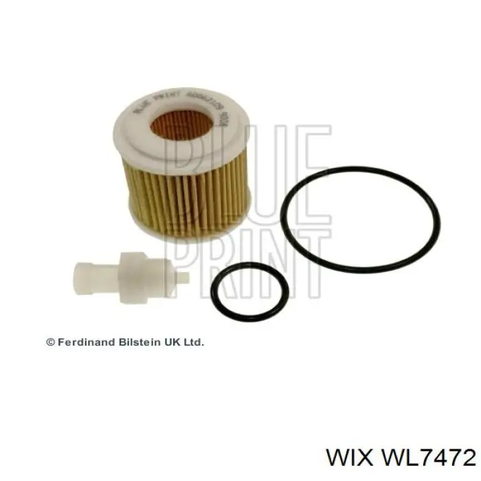 WL7472 WIX фільтр масляний