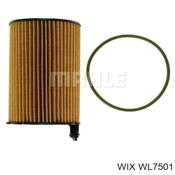 Масляний фільтр двигуна WIX WL7501 ціна, від 7.96 USD