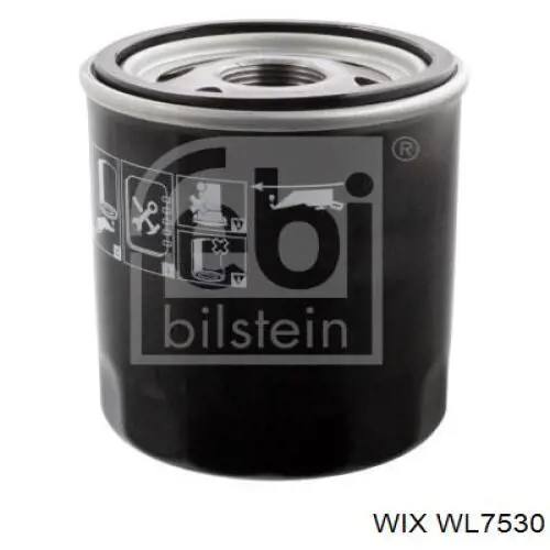 Масляний фільтр двигуна WIX WL7530 ціна, від 5.43 USD