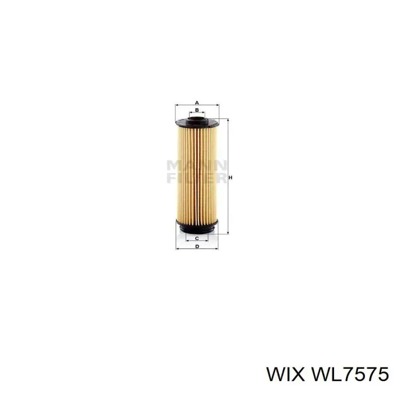 Купити WL7575 WIX Фільтр очищення масла відцентровий