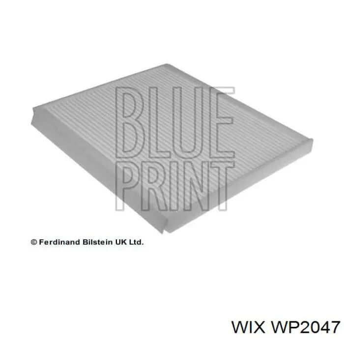 Фільтр повітряний обігрівача WIX WP2047 ціна, від 8.83 USD