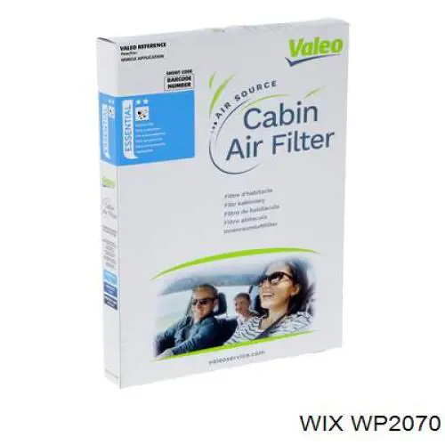 Фільтр повітряний обігрівача WIX WP2070 ціна, від 3.99 USD