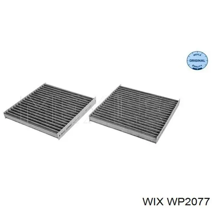 Фільтр повітряний обігрівача WIX WP2077 ціна, від 20.78 USD