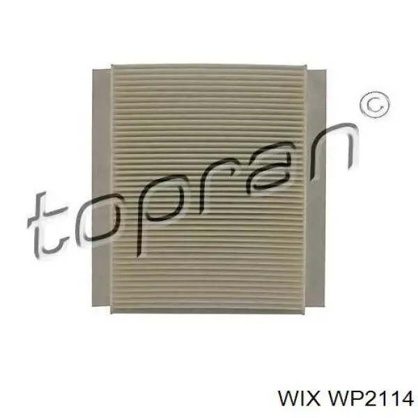 Фільтр повітряний обігрівача WIX WP2114 ціна, від 4.76 USD