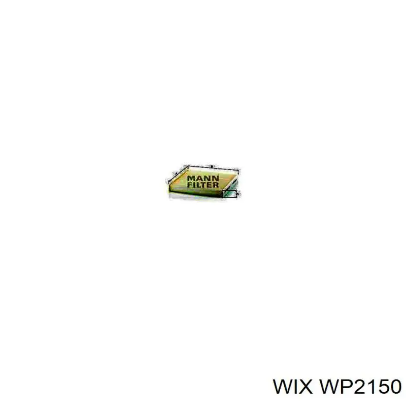 WP2150 WIX Внутрішньосалонний фільтр