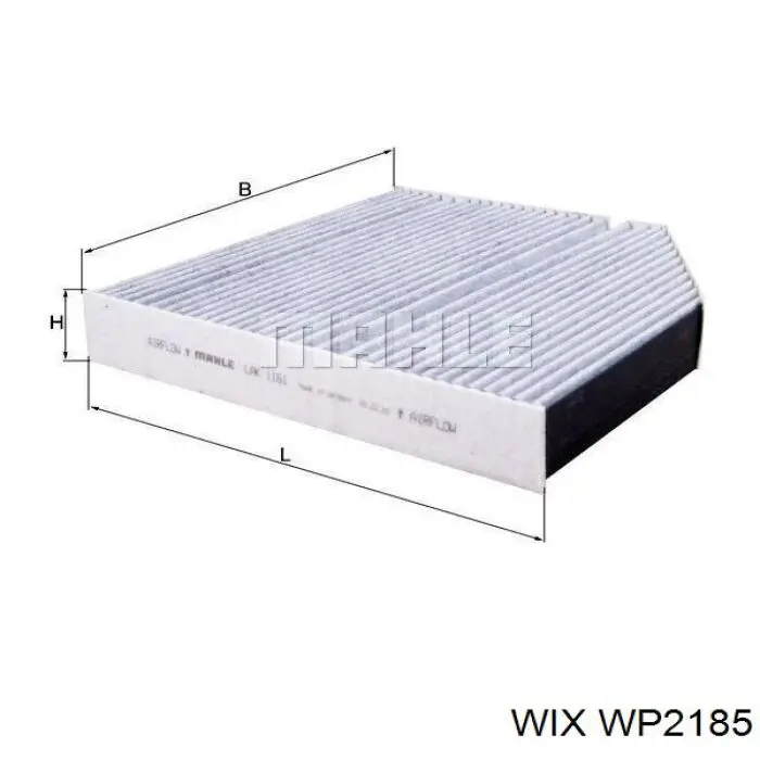 Купити WP2185 WIX Фільтр салону вугільний