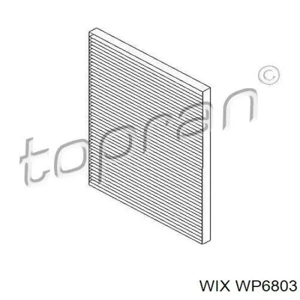Купити WP6803 WIX Фільтр салону вугільний