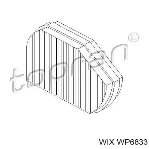 Фільтр салону WP6833 WIX