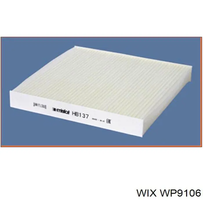 Фільтр салону WP9106 WIX