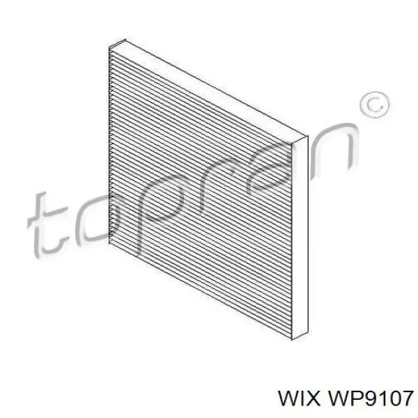 Купити WP9107 WIX Фільтр салону вугільний