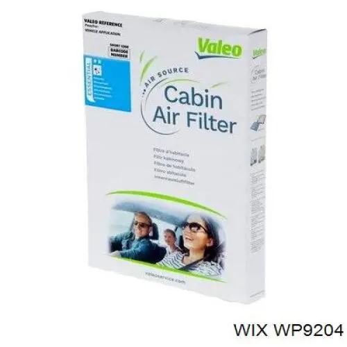 Повітряний фільтр салону WIX WP9204