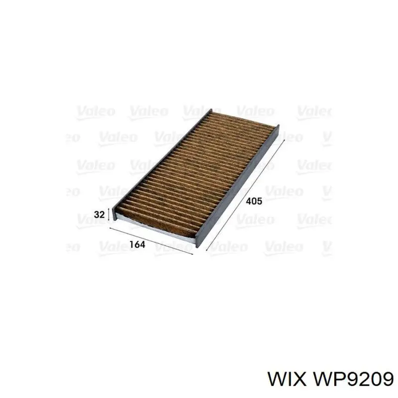 Купити WP9209 WIX Фільтр салону вугільний