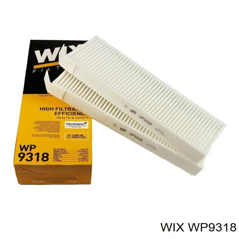WP9318 WIX фільтр салону