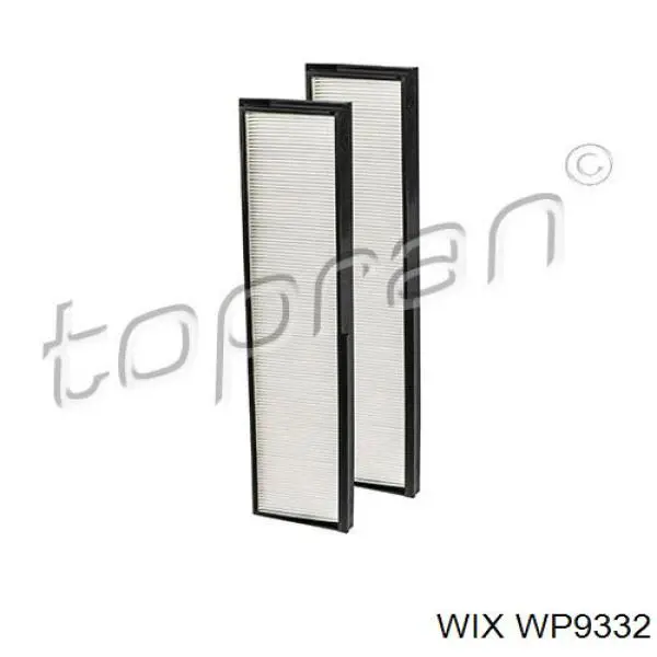Фільтр повітряний обігрівача WIX WP9332 ціна, від 14.43 USD