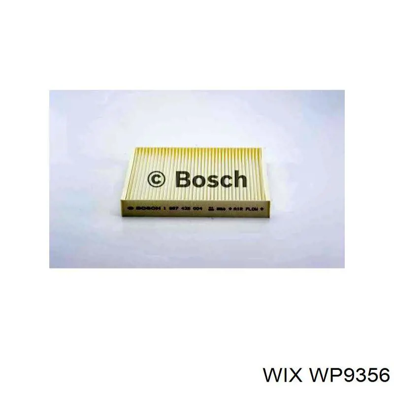 Фільтр повітряний обігрівача WIX WP9356 ціна, від 5.64 USD