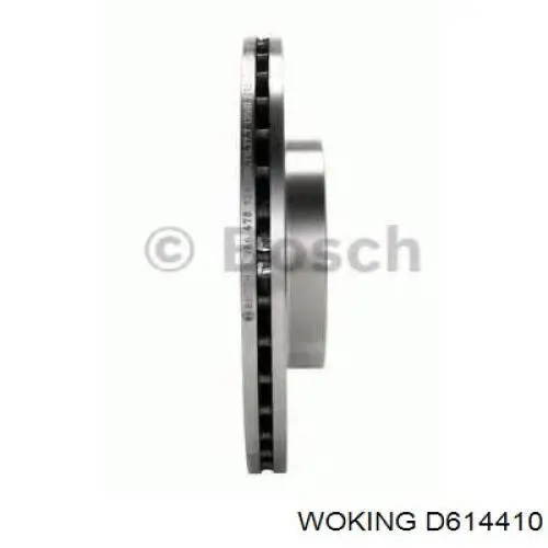 Диск переднього гальма Woking D614410 ціна, від 28.24 USD