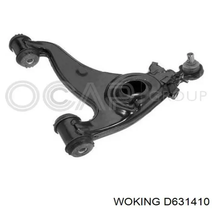 Диск переднього гальма Woking D631410 ціна, від 39.23 USD